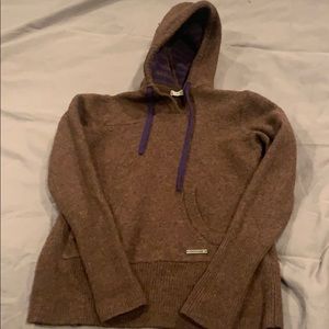 Hooded Wool Sweater